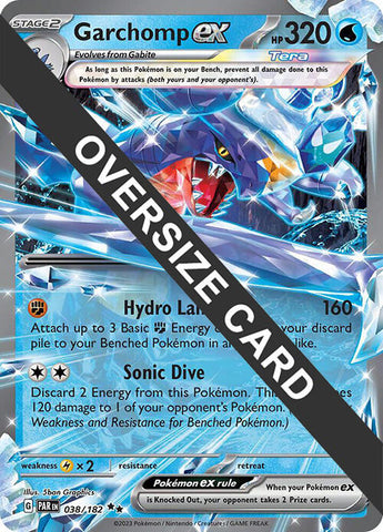 Garchomp ex (038) (Jumbo Card) [Scarlet & Violet: Black Star Promos]