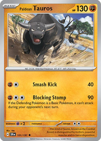 Paldean Tauros (101/191) [Scarlet & Violet: Surging Sparks]