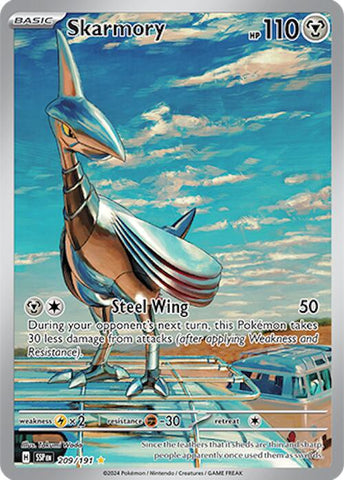 Skarmory (209/191) [Scarlet & Violet: Surging Sparks]