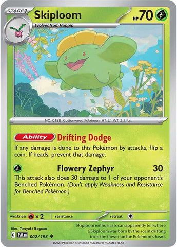 Skiploom (002/193) [Scarlet & Violet: Paldea Evolved]