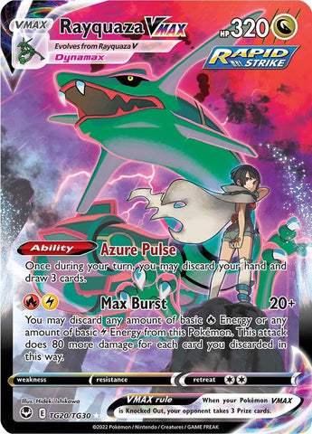 Rayquaza VMAX (TG20/TG30) [Sword & Shield: Silver Tempest]