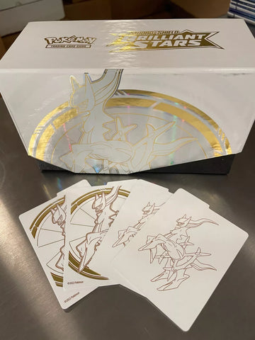 Pokemon EMPTY Elite Trainer Box - Brilliant Stars [Arceus]