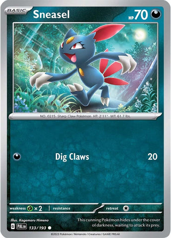 Sneasel (133/193) [Scarlet & Violet: Paldea Evolved]