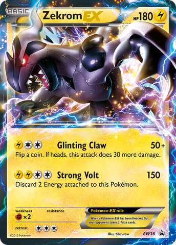 Zekrom EX (BW38) [Black & White: Black Star Promos]