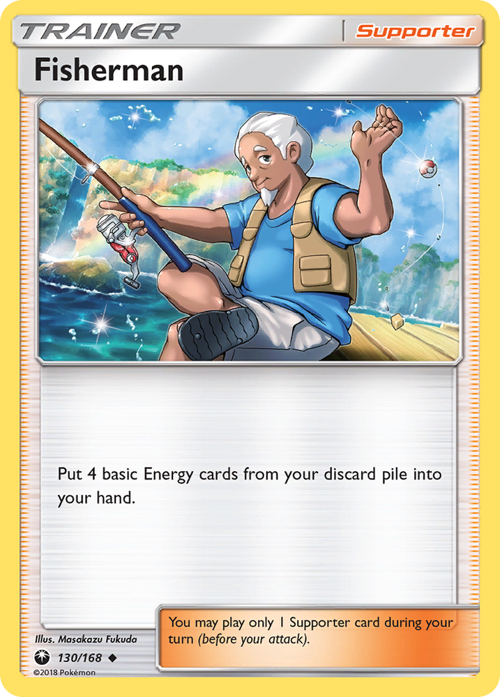 Fisherman (130/168) [Sun & Moon: Celestial Storm]