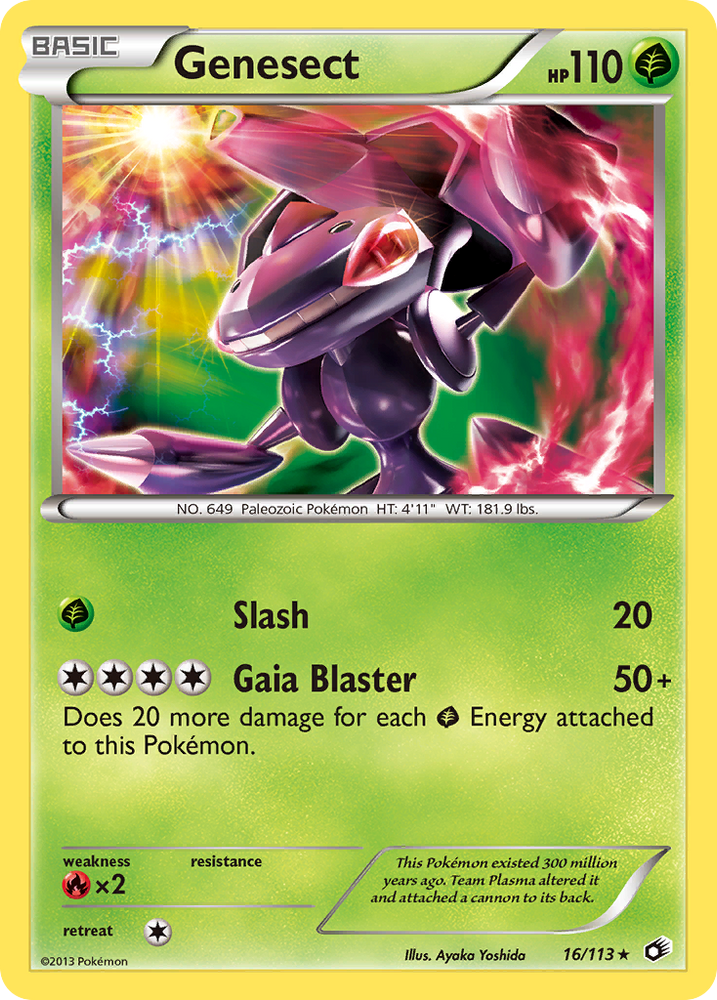 Genesect (16/113) [Black & White: Legendary Treasures]