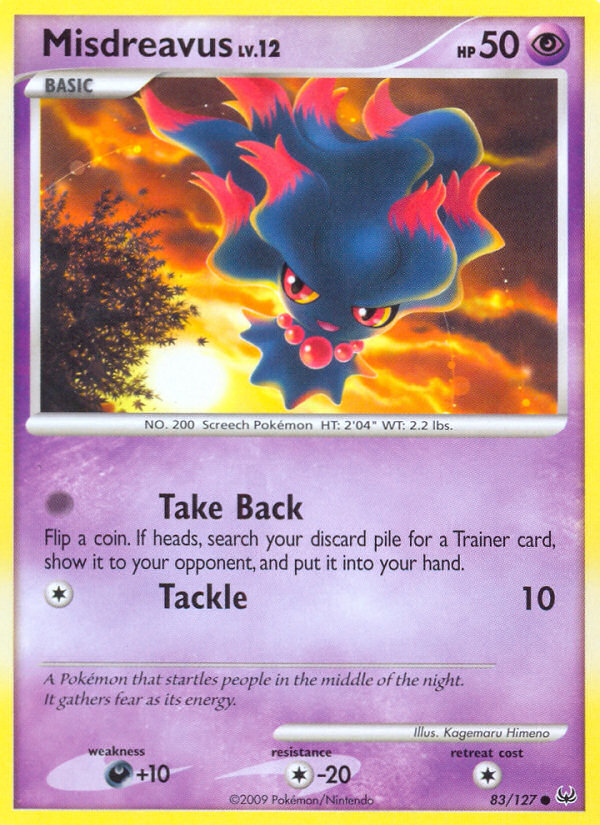 Misdreavus (83/127) [Platinum: Base Set]